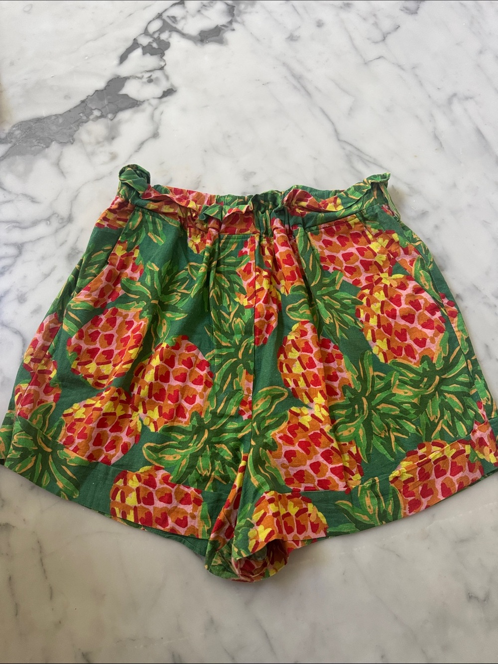 Farm Rio Pineapple Galore Shorts